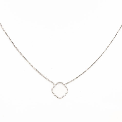 Collier Collier Transparence - Collier en or blanc 18 carats 58 Facettes 578939RV