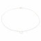 Collier Collier Transparence - Collier en or blanc 18 carats 58 Facettes 578939RV