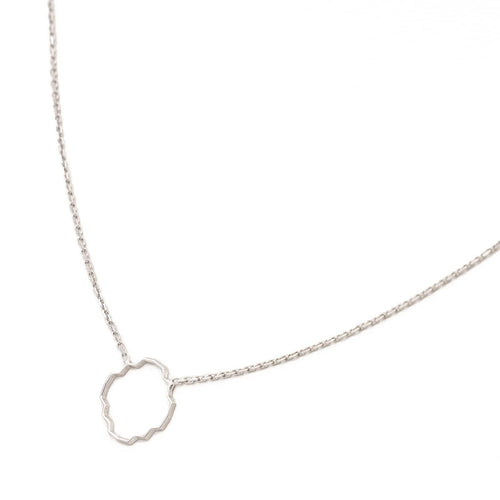 Collier Collier Transparence - Collier en or blanc 18 carats 58 Facettes 578939RV