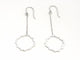 Boucles d'oreilles Transparence - Boucles d’oreilles pendantes en or blanc 18 carats 58 Facettes 578940RV