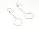 Boucles d'oreilles Transparence - Boucles d’oreilles pendantes en or blanc 18 carats 58 Facettes 578940RV