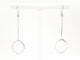 Boucles d'oreilles Transparence - Boucles d’oreilles pendantes en or blanc 18 carats 58 Facettes 578940RV