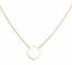 Collier Collier Transparence - Collier en or rose 18 carats 58 Facettes 578943RV