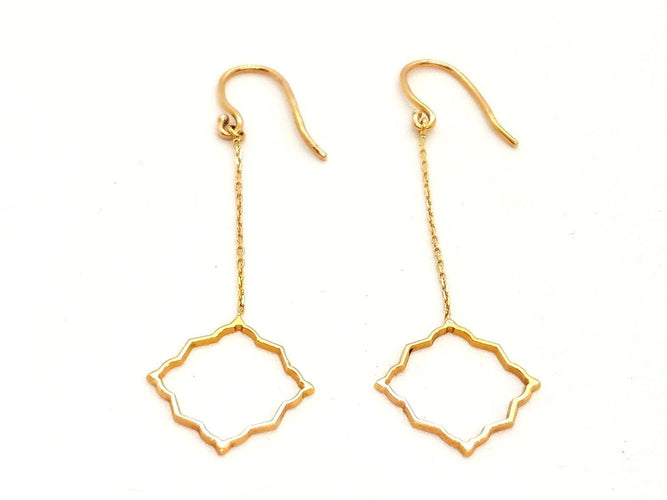 Boucles d'oreilles Boucles d'oreilles Transparence Or rose 58 Facettes 578946RV