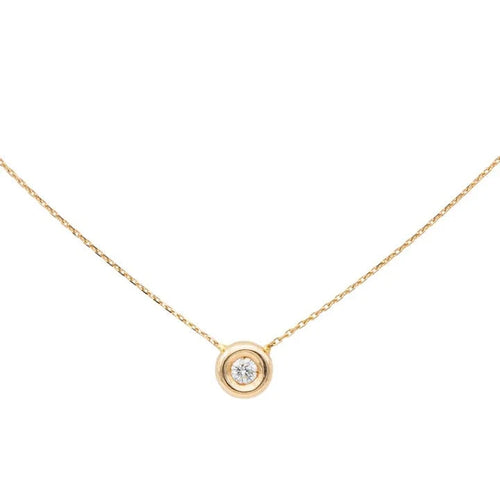 Collier Collier or rose Diamant 58 Facettes 579144RV