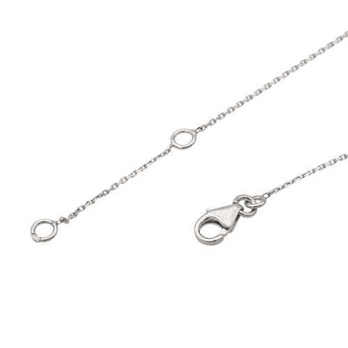 Bracelet Bracelet graphique en or blanc 18 carats et diamants 58 Facettes 579173RV