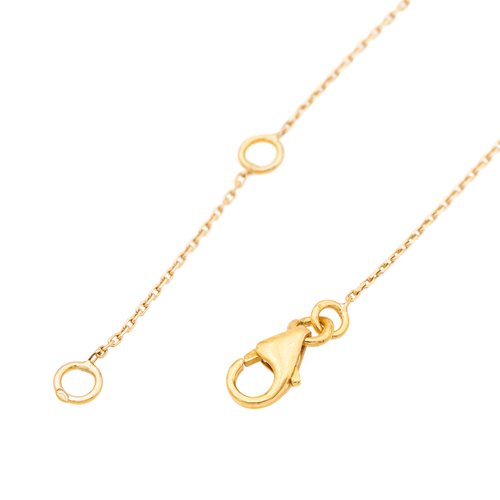 Bracelet Bracelet graphique en or rose 18 carats et diamants noirs 58 Facettes 579185RV