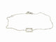 Bracelet Bracelet en or blanc 18 carats serti de diamants 58 Facettes 579196RV