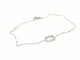Bracelet Bracelet en or blanc 18 carats serti de diamants 58 Facettes 579196RV