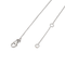 Collier Collier graphique en or blanc et rose 18 carats avec diamants 58 Facettes 579200RV