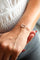 Bracelet Bracelet graphique en or rose et or blanc 18 carats, diamants 58 Facettes 579214RV