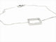Bracelet Bracelet graphique en or blanc 18 carats et diamants 58 Facettes 579217RV