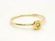 Bague 52 Bague en or jaune 18 carats avec diamant taille brillant 58 Facettes 579280RV