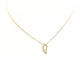 Collier Collier aile d’ange en or rose 18 carats et diamants 58 Facettes 579299RV