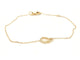 Bracelet Bracelet aile d’ange en or rose 18 carats et diamants 58 Facettes 579300RV