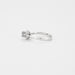 58 Solitaire Ring White Gold Diamond 58 Facettes 2307781