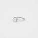 56 Solitaire Ring White Gold Diamond 58 Facettes 2189606