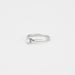 53 Solitaire Ring White Gold Diamond 58 Facettes 2307865