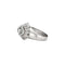 Bague 55 Bague "Dôme" en or blanc 18 carats et diamants 58 Facettes BO/230063/