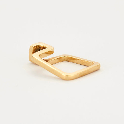 Bague 49.5 Jean Vendôme - Solitaire croisé - Or jaune et Diamant 58 Facettes DV0598-2