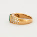 Ring 55 Emerald and diamond bangle ring 58 Facettes A 7333