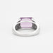 Ring 55 Mauboussin - My princess of love - white gold and amethysts 58 Facettes DV0599-2