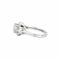 Bague 58 Bague solitaire en or blanc 18 carats et diamant 1,50 ct 58 Facettes BO/230059/
