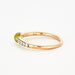 Ring 52 POMELLATO - Mama non mama - Bangle ring in pink gold, peridot and diamonds 58 Facettes DV0634-1