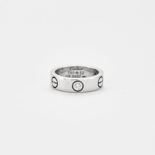 Bague 52 CARTIER – Bague LOVE 3 Diamants 58 Facettes