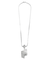 Collier Collier pendentif pavé de diamants en or blanc 18 carats 58 Facettes BO/230045 RIV