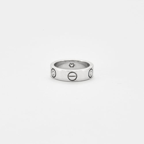 Bague 52 CARTIER – Bague LOVE 3 Diamants 58 Facettes