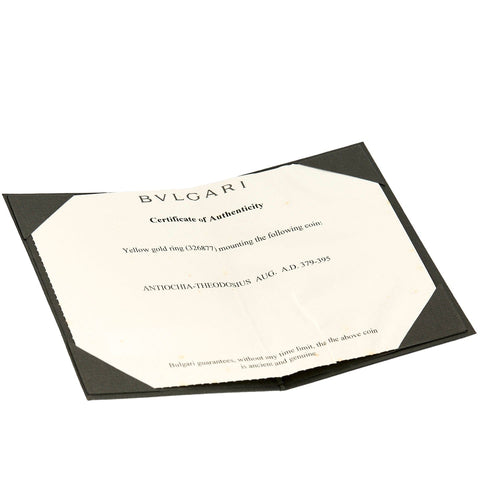 Bague 51 BULGARI - Bague "Monete" en Or jaune 58 Facettes DV0618-4