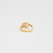 Bague 46 GUCCI - Bague GG Running or jaune et diamants 58 Facettes GAW13