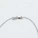 Collier Collier en or gris diamants et saphirs 58 Facettes DV0560-2