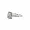 Bague 50 Bague - Bague sertie de diamants en or blanc 18k 58 Facettes BO/230043/