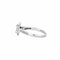 Bague 50 Bague - Bague sertie de diamants en or blanc 18k 58 Facettes BO/230043/