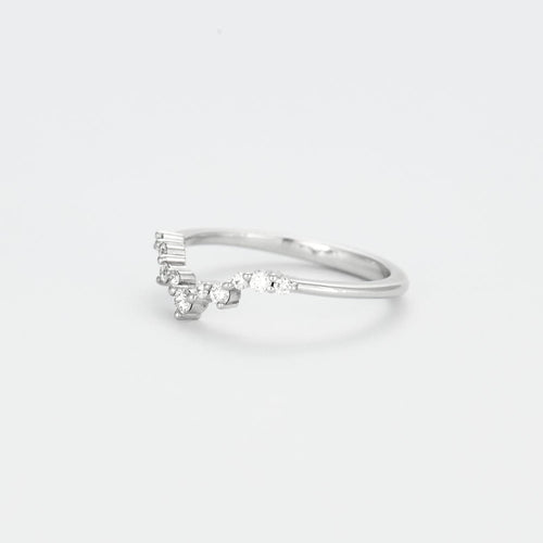 Bague 50 Bague en or gris et diamants 58 Facettes DDV1767-2