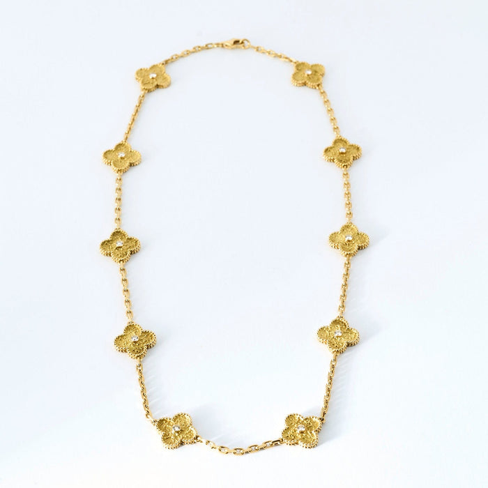 Collier VAN CLEEF & ARPELS - Collier Alhambra Vintage 58 Facettes