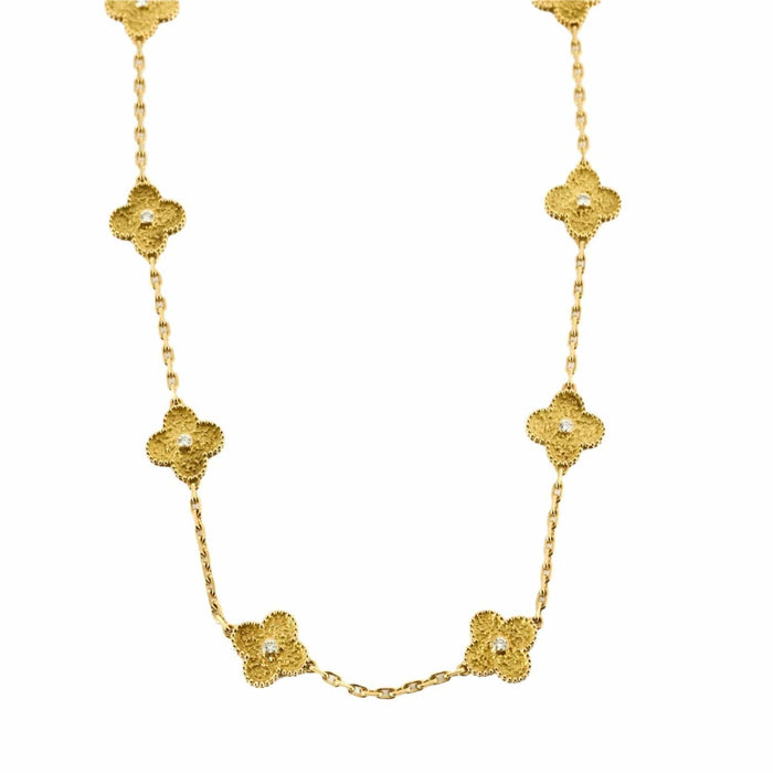 Collier VAN CLEEF & ARPELS - Collier Alhambra Vintage 58 Facettes