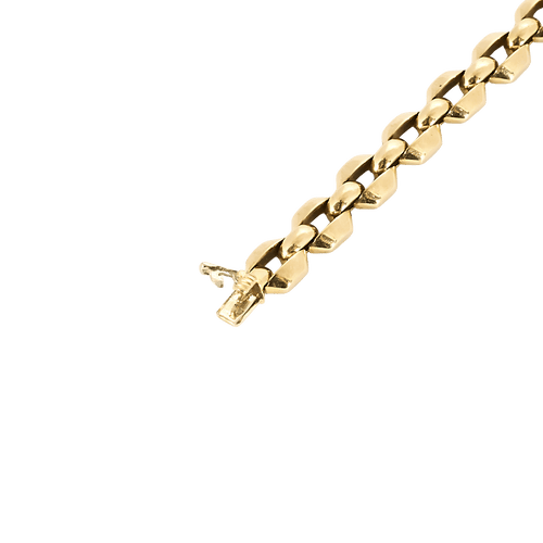 Bracelet Cartier - Bracelet Foxtrot en or jaune 18 carats 58 Facettes BO/250044