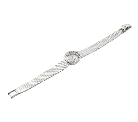 Montre Longines - Montre bracelet vintage en or blanc 18k et diamants 58 Facettes BO/230072