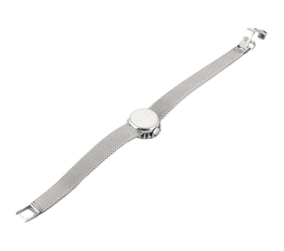 Montre Longines - Montre bracelet vintage en or blanc 18k et diamants 58 Facettes BO/230072