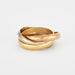 54 Cartier ring - Trinity 3 gold ring 58 Facettes DV0595-1
