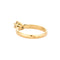Bague 51.5 Bague solitaire en or jaune 18 carats et diamant 0,20 ct 58 Facettes BO/230022 RIV