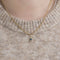 Collier Collier « Marguerite » en or jaune 18 carats, saphir et diamants 58 Facettes BO/240044 NSS
