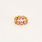Bague 51 Bague en or jaune 18 carats sertie de saphirs roses 58 Facettes 1