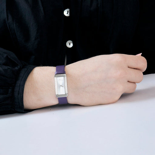 Montre POIRAY - Montre" Ma Première Allongée" en acier 58 Facettes DV7242-2