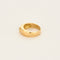 Bague 54 Bague jonc en or jaune 18 carats avec diamant ovale 0,40 ct 58 Facettes