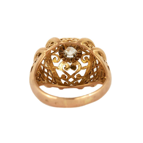 Bague 61 Bague « Garance » en or jaune 18k et diamant 58 Facettes BO/230038
