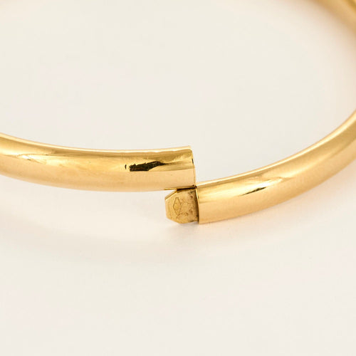 Bracelet Bracelet jonc en or jaune 18 carats 58 Facettes